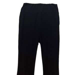 Soft Black Bell bottom Leggings, Small